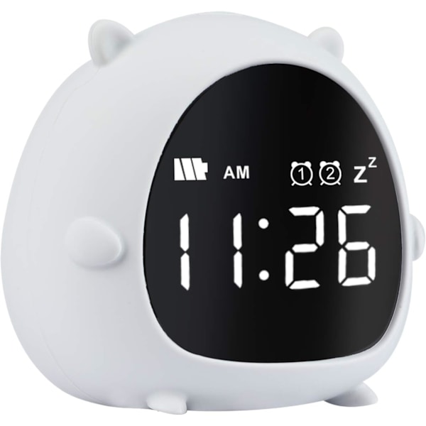 Söt Digital Barnväckarklocka Med Snooze Nedräkning 2 Alarm-XM2-