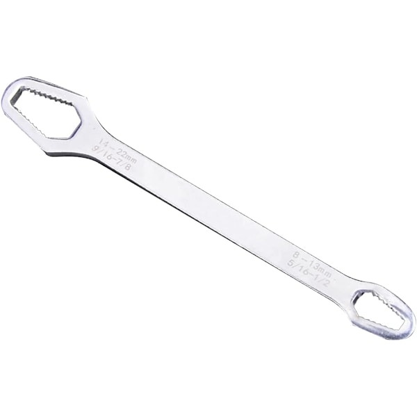 45 # Arbeidsbesparende 8-22 mm Stål Dobbel Universal Torx-XM2-