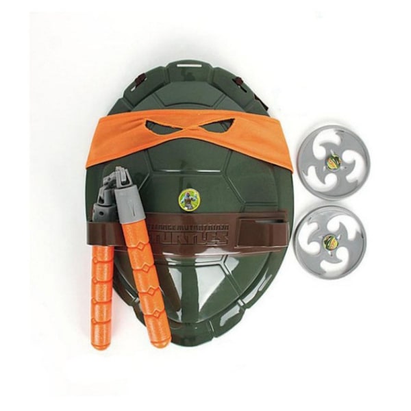 Barn Mutant Ninja Turtles Party Kostym Ryggskal Mask Leksaker 1604