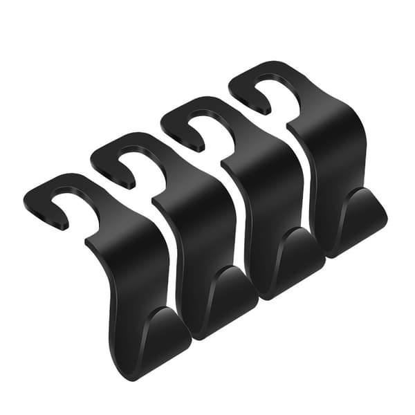 4 Car Storage Hooks, Multifunctional Hook Car Headrest Back, ZQKLA-FM-