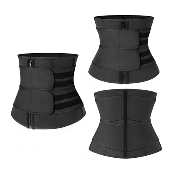 Waist Shaper Træningskorset - Ab-Shaper Taljebælte Sauna Effekt XL xl
