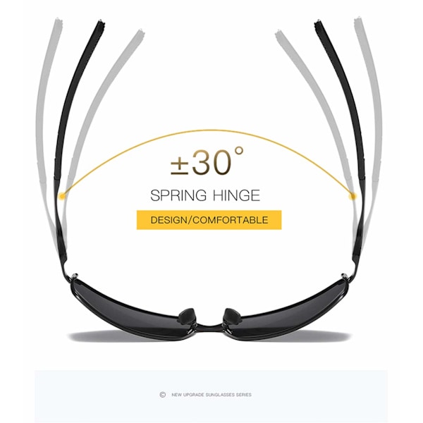 Polariserade Solglasögon för Herrar - Utomhussporter, Skyddande Goggles