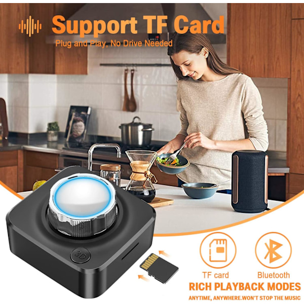 Bluetooth 5.0 Receiver - Bluetooth audio adapter til musik