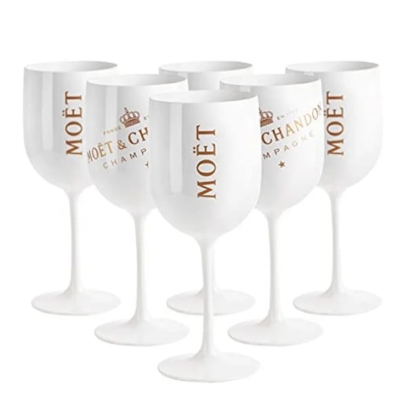 500ml Moet Champagneglas Plast Akryl Champagneglas Vinglas 1538