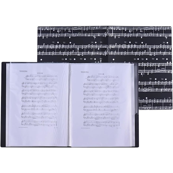 Musikmapp A4 Storlek Notmapp Pappersdokument-XM2-