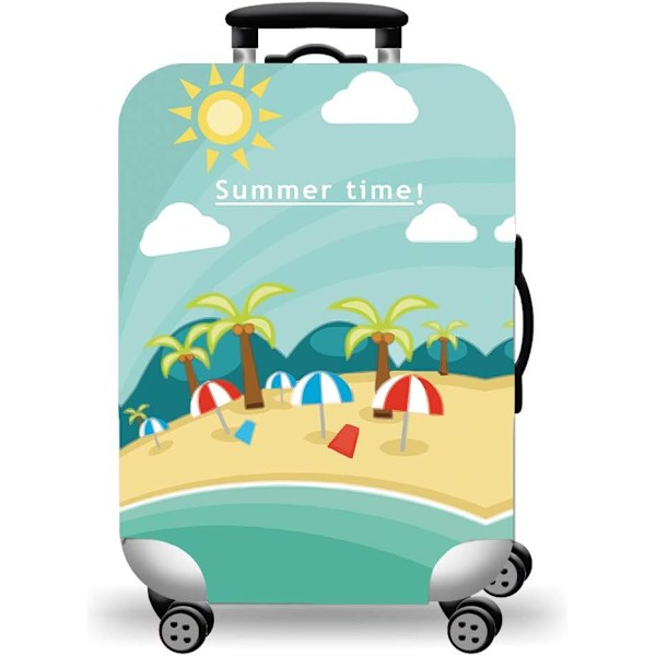Resväskeskydd Väska Bagage Resväskeskydd Passar för 18-32 Tums Resväskor Strand Beach S