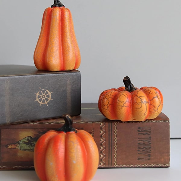 Paristokäyttöinen Halloween-kurpitsalyhty Mini LED Halloween