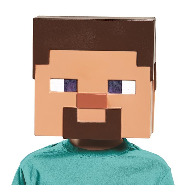 Minecraft Maskerade Rolleleg Mask Steve 400