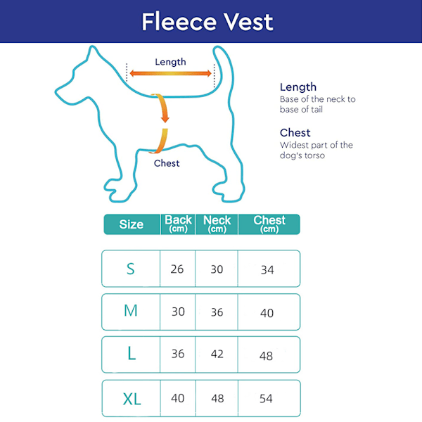Varm fleece-hundtröja med O-ring för koppel - Vinter
