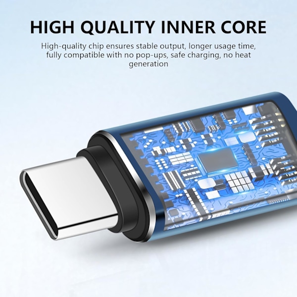 Lightning - USB-C -sovitin - PD-pikalataus, yhteensopiva iPhone 15/iPad/MacBook:n kanssa