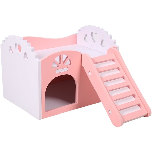 Kjæledyr bomullsslott soverede rosa 4 lag (15*11*11cm)-XM2-
