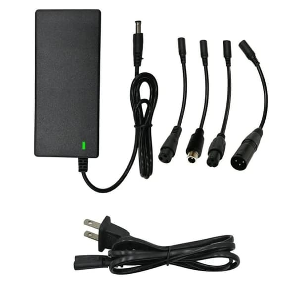 Universell 42V 2A litiumbatterilader Balansesykkel Elektrisk Scooter Strømadapter_qq-XM3-