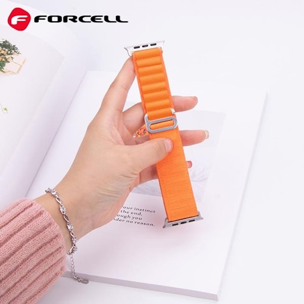 Forcell Apple Watch (38/40/41mm) Rem F-Design - Orange 50