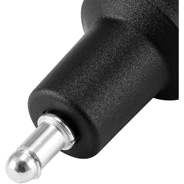 Kontorstol 2 Tommers Svingbare Faste Hjul Plast Glide Skinne Stolbein 5 Stykker(yu-1)