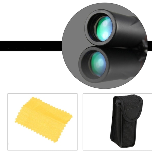 Monokulær Kikkert - 10x25 Black Svart