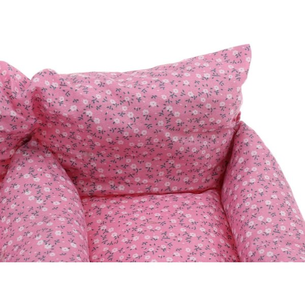 Liten kjæledyr bomullsrede dobbel sofa rede, to pakker 38×20×8cm-XM2-
