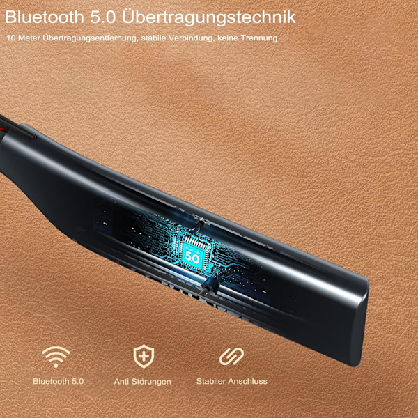 Bluetooth-hörlurar sport in-ear, sport hörlurar bluetooth med mikrofon