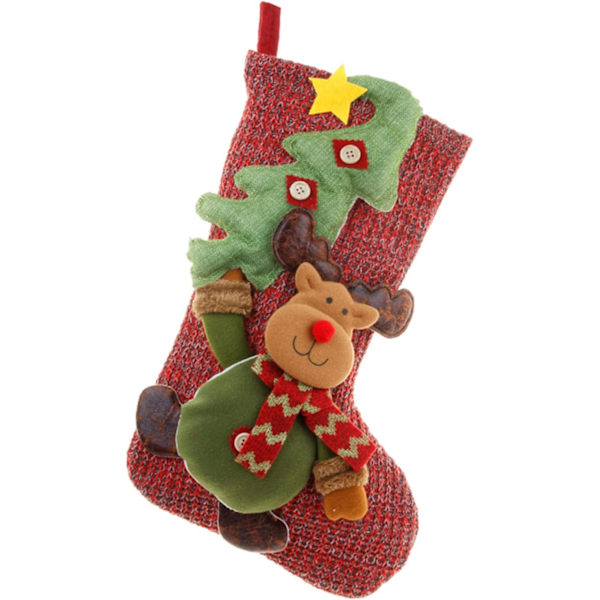 Julstrumpa, Stor Julstrumpa att Hänga, Design Jultomte