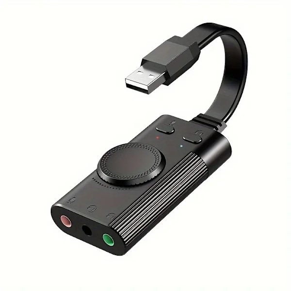 USB-ääniadapteri, USB-äänikortti, Ulkoinen äänikortti äänenvoimakkuuden säädöllä