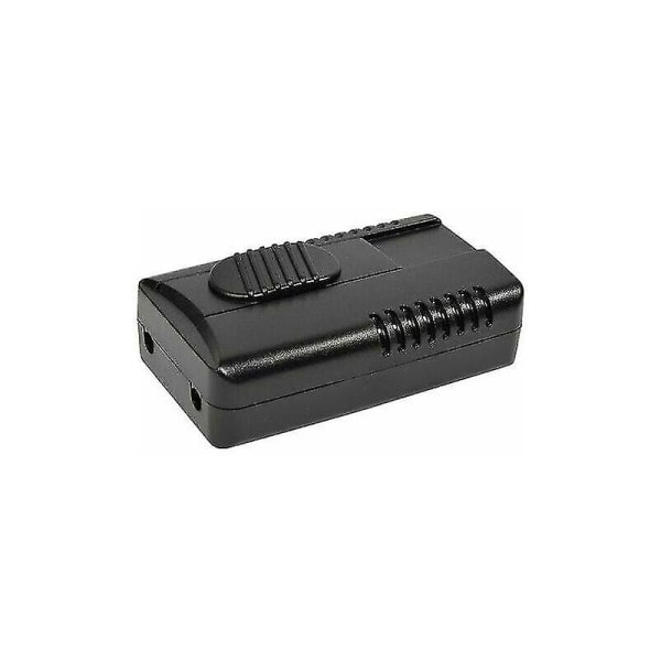 Fotdimmer med slider 150W 230V svart LED Kompatibel energiklass A