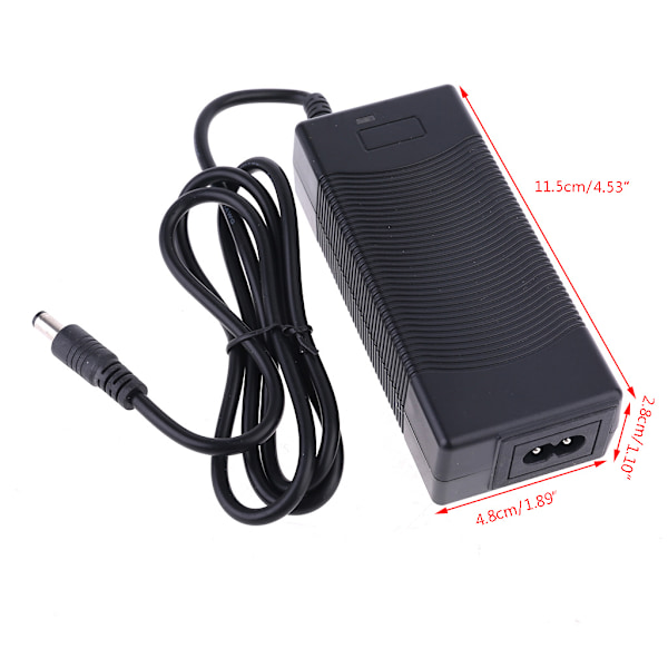 29.4V 2A 24V Lithium Li-ion Batterioplader Strømadapter AC 100-240V Konverter Væglader