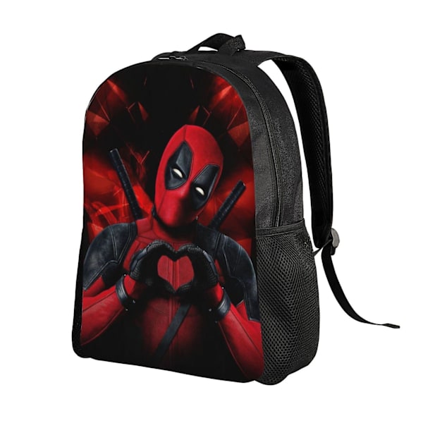 v406 Deadpool Ryggsekk for grunnskoleelever Bokvesker for tenåringsgutter dmSJB406