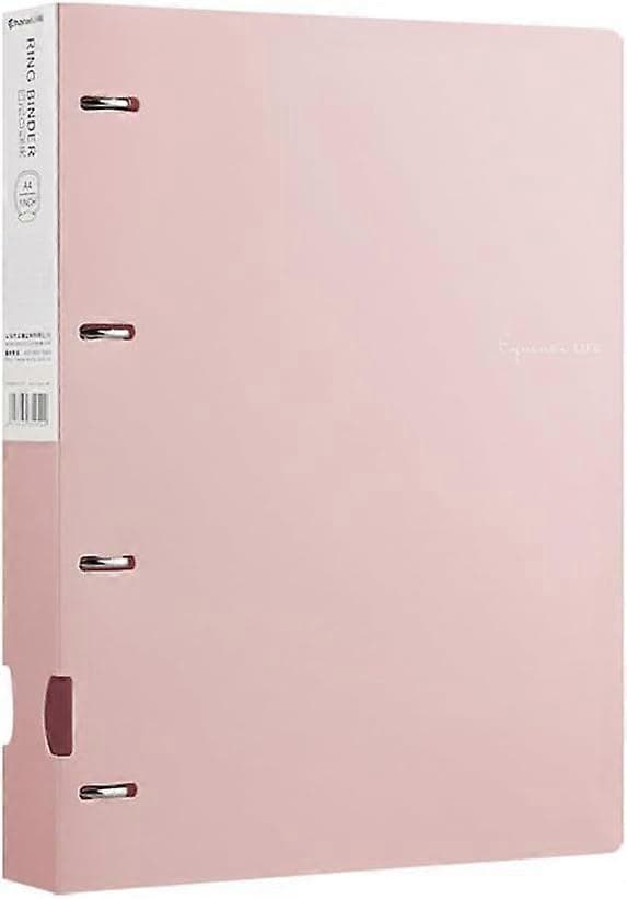 Durable 4-Ring Binder, with Finger Hole, Folder, 2\