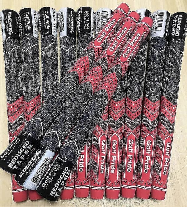 13 stk Golf Pride Mcc Plus 4 Golfgrep Standard Størrelse ydjkd Red Midsize
