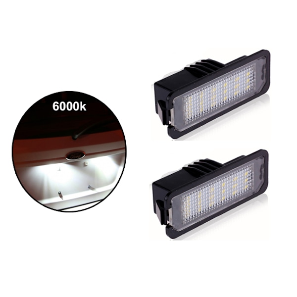 VW Golf 4 5 6 7 Passat Beetle Polo Amarok Led nummerpladelys 120