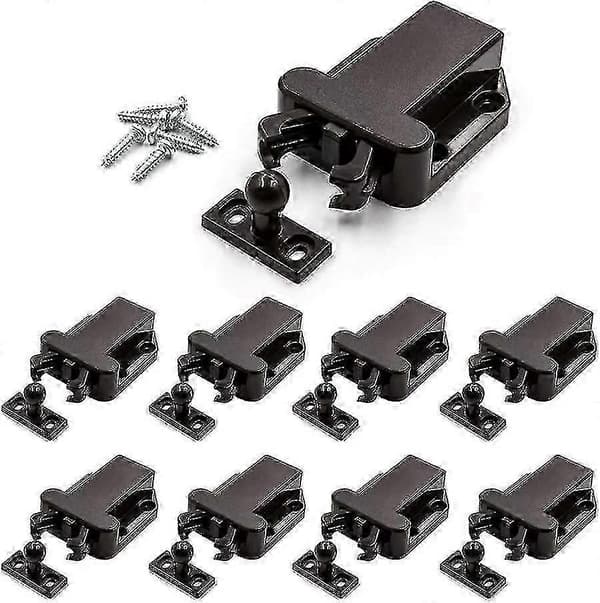 Pack Push Latchtouch Latch Safe Push Latchrebound Självlåsande Enhetopen Catch Lock Låda Skåp Catch Touch Latch Skåp Sovrum - Pengj
