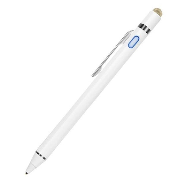 Pekskärmspenna Aktiv Stylus Penna Uppladdningsbar iPad Penna 2 i 1 Fin Spets Digital Penna Kompatibel med iPhone/Android Telefon/iPad/ipad