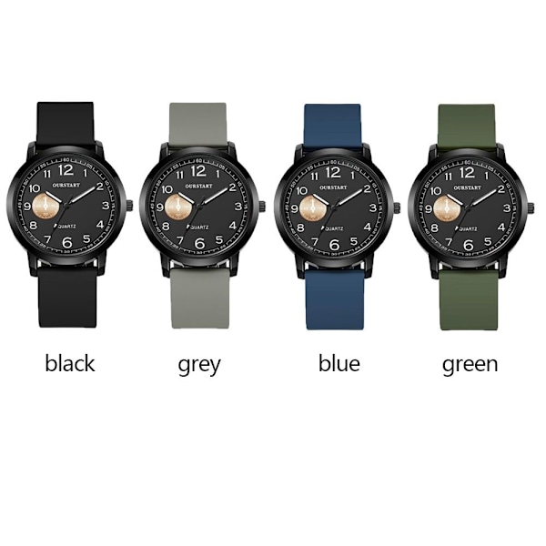 Klocka Quartz GRÅ-KK1- grey