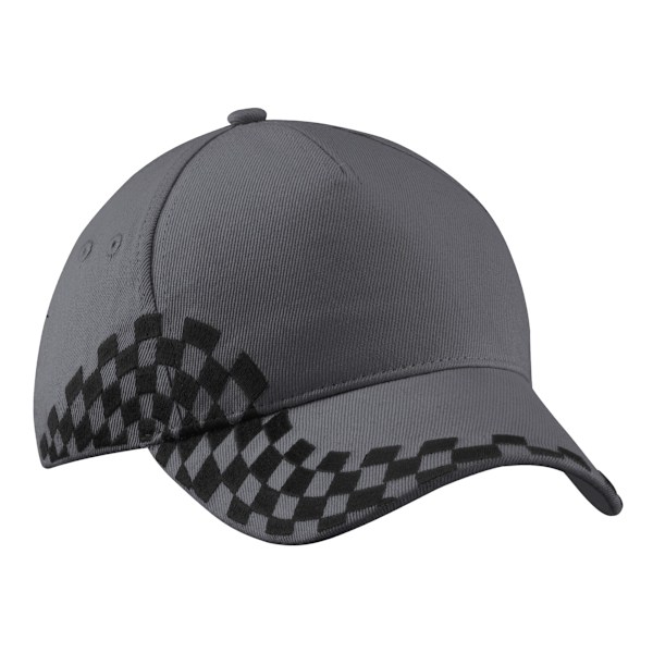 Beechfield Unisex Grand Prix Baseballkasket One Size Grafitgrå Graphite Grey-KK1- Graphite Grey One Size