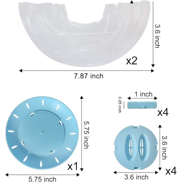 20cm Hamsteripallo Hamsterin Juoksupyörä Muovinen Juoksupyörä
