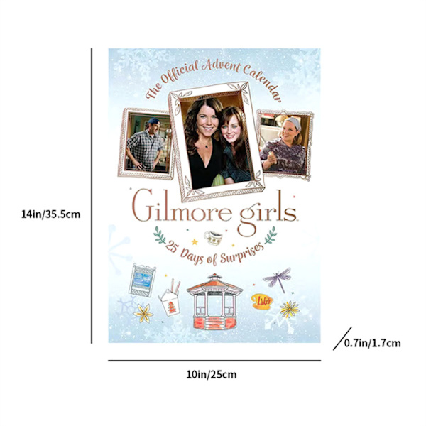 Gilmore Girls: Den Officielle Julekalender 2024 Gave A
