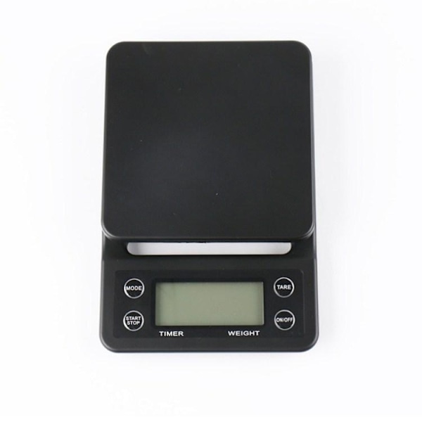 Digital Våg / Köksvåg - 0,1g-5kg black 418