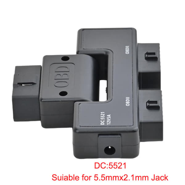 Lommeformat OBD2 OBDII fuld 16-bens han til 2 hun splitteradapter 0.2