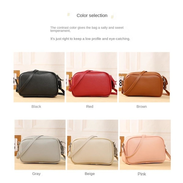 Crossbody-taske Dametaske GRÅ-KK1- grey