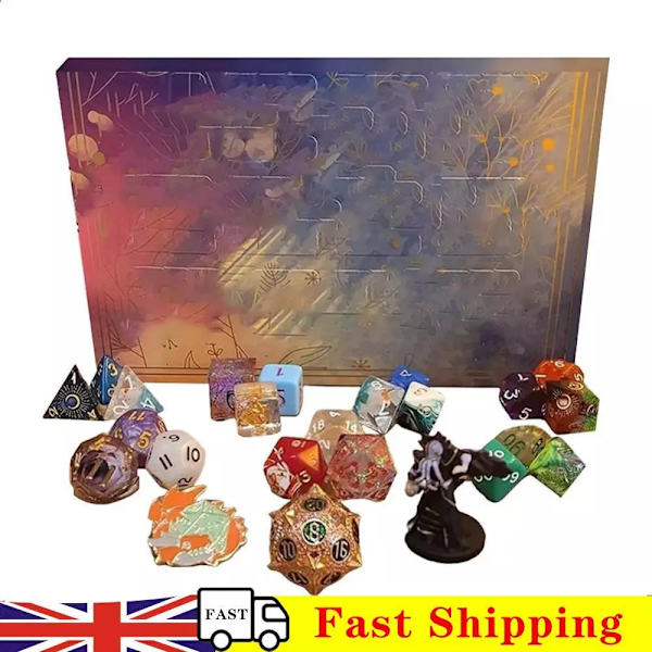 Noppa-adventskalenteri 2024 Joulukalenteri D&D Noppa-adventskalenteri