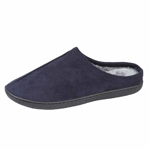 Zedzzz Alex tøfler for menn, størrelse 8, marineblå Navy-KK1- Navy 8 UK