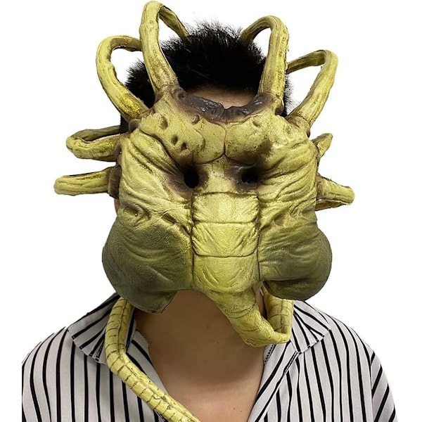 Maske Legetøj Ansigt Alien Latex Masker Cosplay Kostume Halloween Pa,ZQKLA