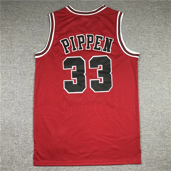 Nya baskettröjor 2023 #33 Pippen Rodman T-shirt stil 2 style 2 XL