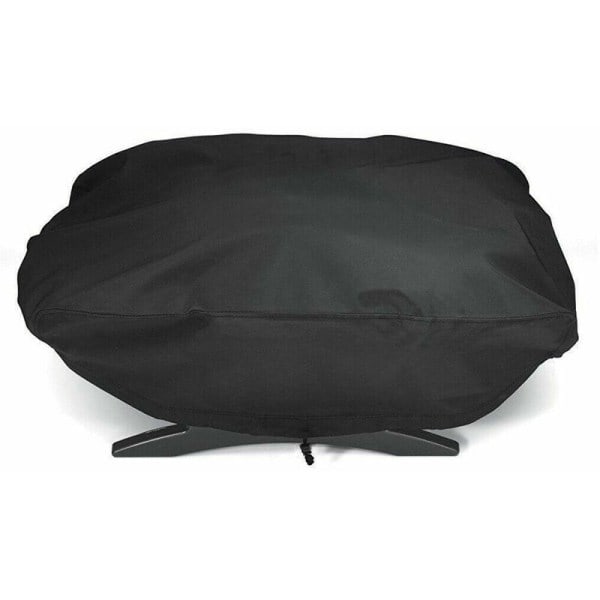 210D cover för Weber Q1200 och 1000 gasolgrillar, pass Q1200, Q1400, Q1000, Q100, Q120, Baby Q, Anti-UV