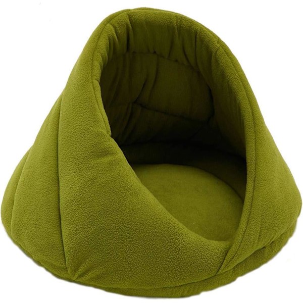 Katte Kennel Hundeseng Plys Sovepose, Halvlukket Kattehule, Hund-XM2-