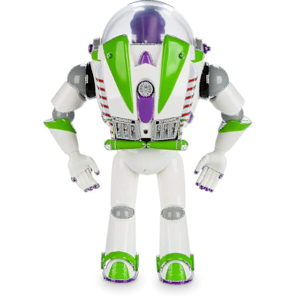 Buzz Lightyear Interaktiv Talende Actionfigur fra Toy Story, 11 tommer, inkluderer 10+ danske fraser, interagerer med andre figurer og