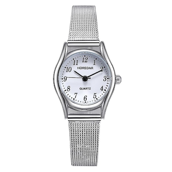 HOREDAR 3079 Full Steel Liten Urtavla Watch Elegant Design Quartz