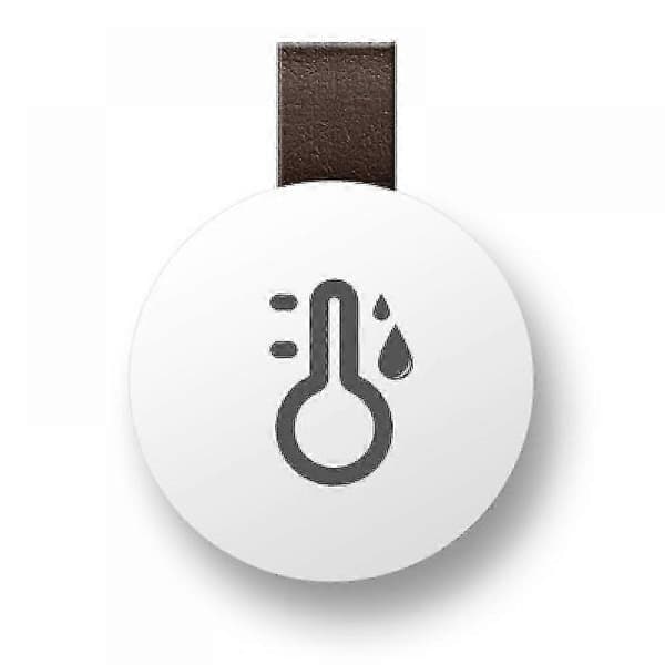 Bluetooth termometer hygrometer, trådløs termohygrometer mini, med smart sensor-app, datalogger og eksportdata til soveværelse, babyværelse, vinkælder-FM- 2 pcs