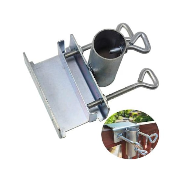 Metal Balkon Parasol Holder Clamp Gitter Parasol Clamp