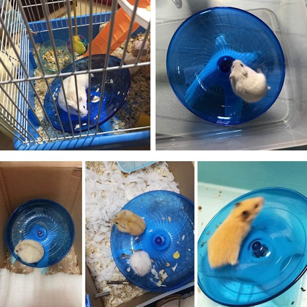 Hamster Flygande TeFat Tyst Löphjul för Gerbil
