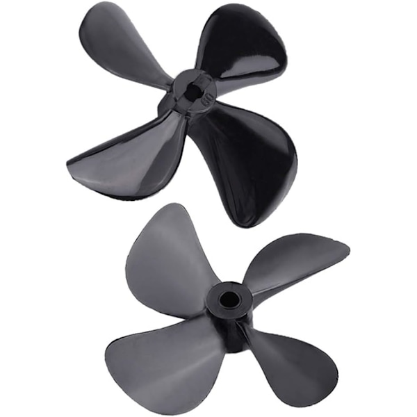 RC Båt 4-bladig Propeller, 2 Stycken Pro & Omvänd Propeller